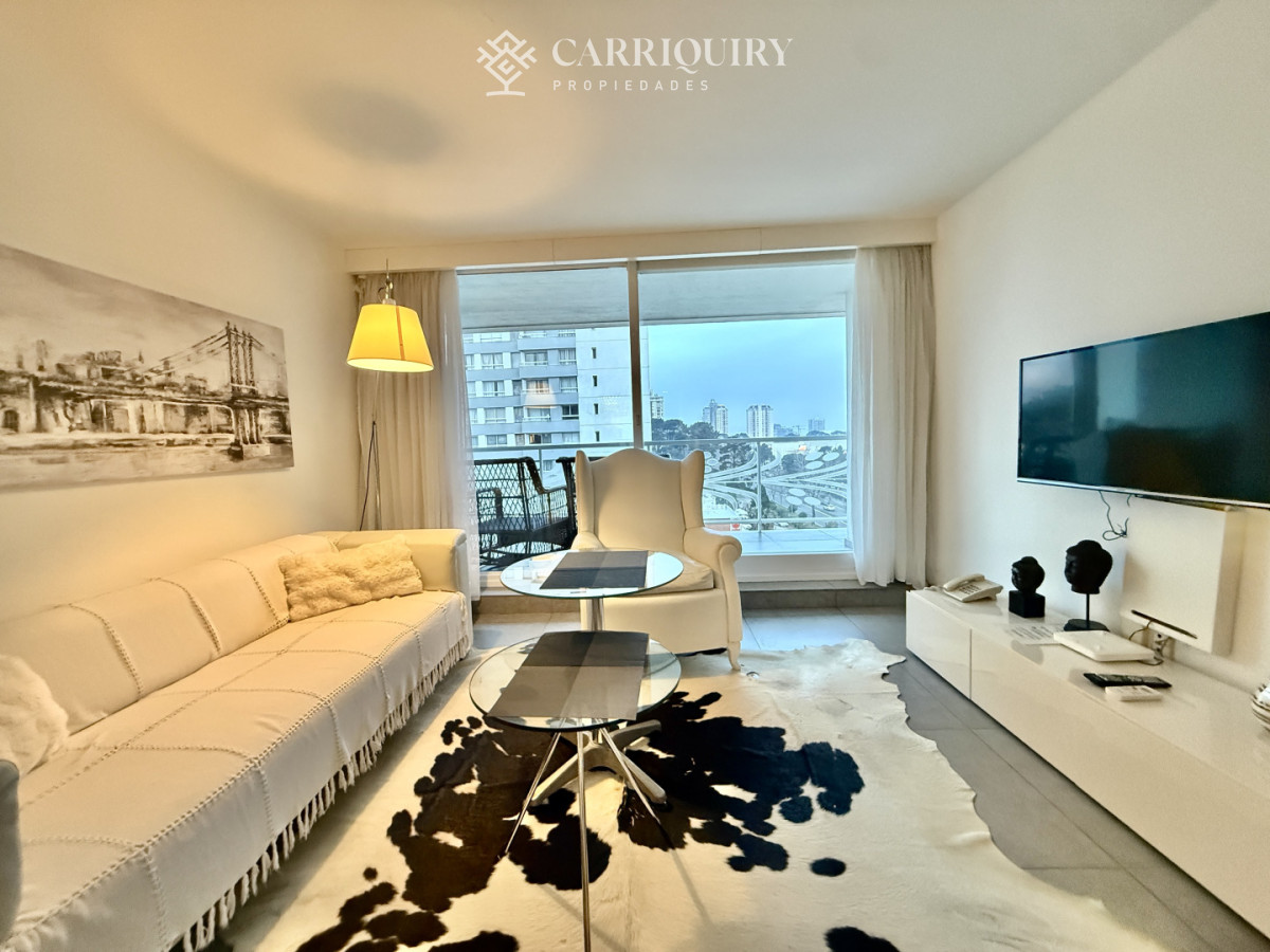 Apartamento ID.10162 - EXCELENTE APARTAMENTO DE 1 DORMITORIO Y MEDIO EN TORRE YOO PUNTA DEL ESTE FULL EQUIPADO 