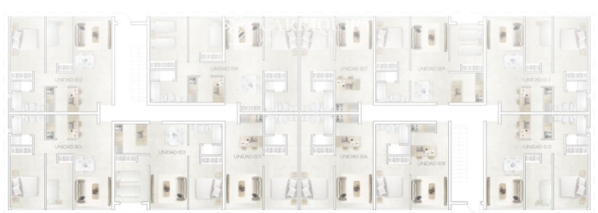 Apartamento ID.8873 - Preventa de Apartamento de 1 dormitorio en segundo piso. Bloque D. Maldonado - Punta del Este