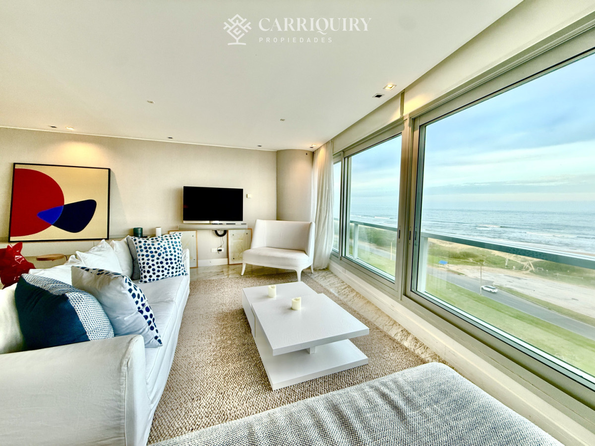 Apartamento ID.10183/-venta-MILLENIUM-TOWER-mansa-frente-al-mar-tres-suites-y-dependencias - Exclusivo Apartamento Frente al Mar en Brava, LE PARC ESQUINERO EN ALQUILER TEMPORARIO Punta del Este