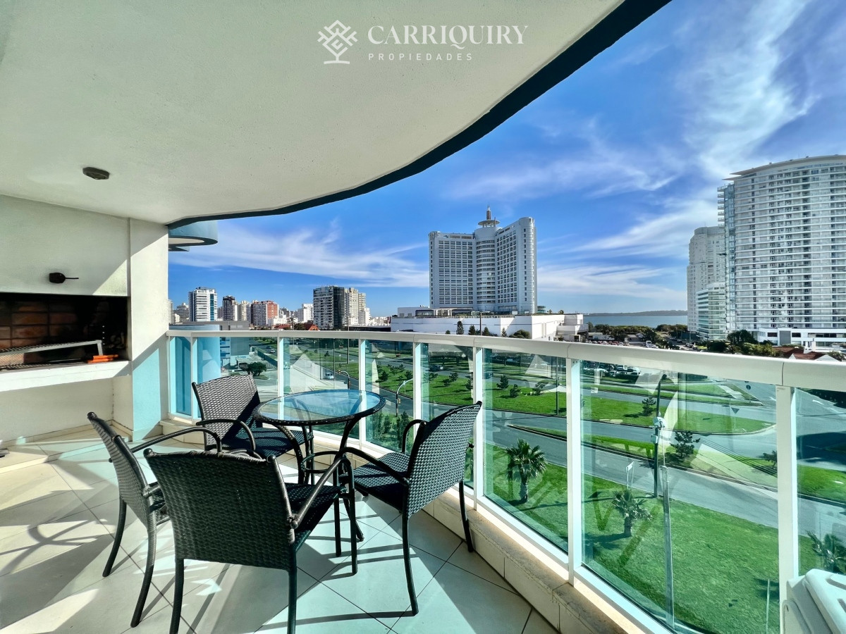 Apartamento ID.6965/Apartamento-en-alquiler-temporario-Playa-Mansa-2-dormitorios-SUNRISE-TOWER - ALQUILER TEMPORARIO APARTAMENTO 2 DORMITORIOS Y DEPENDECIA CASINO TOWER PLAYA MANSA