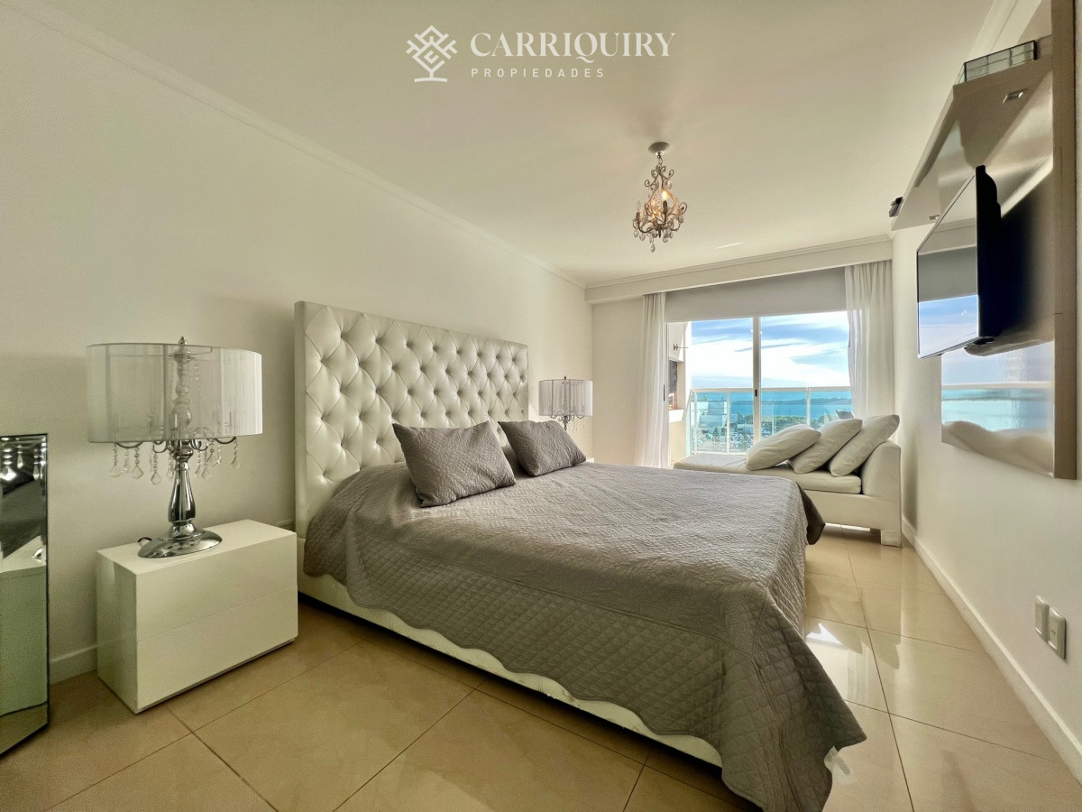 Apartamento ID.6965/Apartamento-en-alquiler-temporario-Playa-Mansa-2-dormitorios-SUNRISE-TOWER - ALQUILER TEMPORARIO APARTAMENTO 2 DORMITORIOS Y DEPENDECIA CASINO TOWER PLAYA MANSA