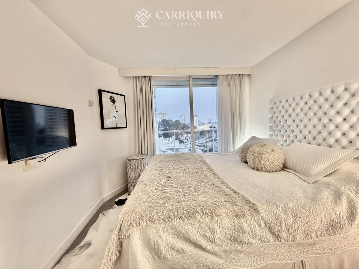 Apartamento ID.10162 - EXCELENTE APARTAMENTO DE 1 DORMITORIO Y MEDIO EN TORRE YOO PUNTA DEL ESTE FULL EQUIPADO 