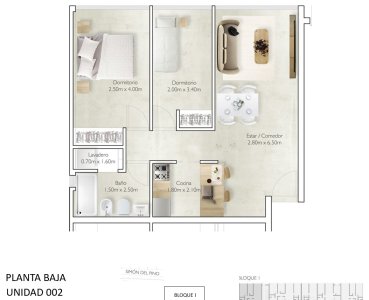 Preventa de Apartamento de 2 dormitorios en planta baja. Bloque 3. Maldonado - Punta del Este