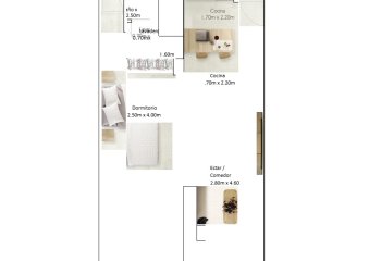 Preventa de Apartamento de 1 dormitorios en planta baja. Bloque 3. Maldonado - Punta del Este