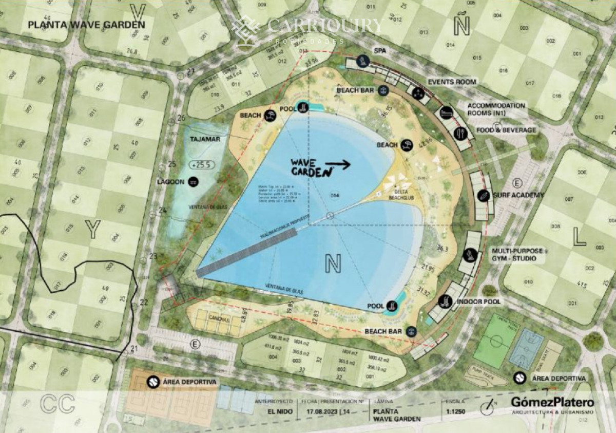 Terreno ID.9214/Lote-Premium-de-4.200-m²-a-pasos-del-mar-en-Punta-del-Este--Potencial-para-toree-de-30-Pisos. - OPORTUNIDAD UNICA DE INVERTIR EN EL BARRIO PRIVADO EN DESARROLLO MAS IMPORTANTE DEL CONTINETE LOTES DESDE USD 300 EL M2