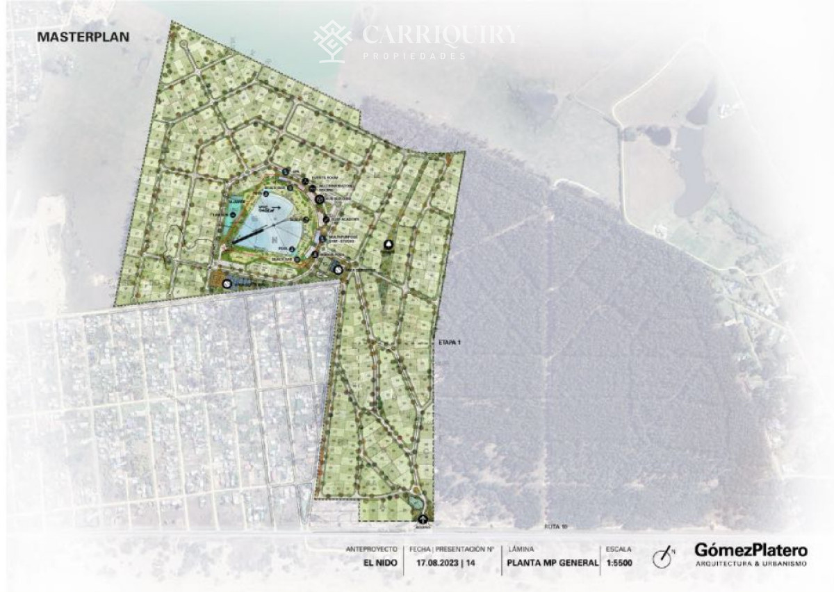 Terreno ID.9214/Lote-Premium-de-4.200-m²-a-pasos-del-mar-en-Punta-del-Este--Potencial-para-toree-de-30-Pisos. - OPORTUNIDAD UNICA DE INVERTIR EN EL BARRIO PRIVADO EN DESARROLLO MAS IMPORTANTE DEL CONTINETE LOTES DESDE USD 300 EL M2