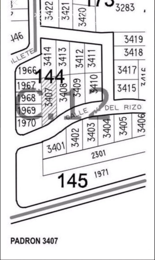 Terreno ID.2913/Terreno-de-1700-mts-2-a-la-venta-en-La-Barra-El-Tesoro - Terreno en venta Tio Tom 