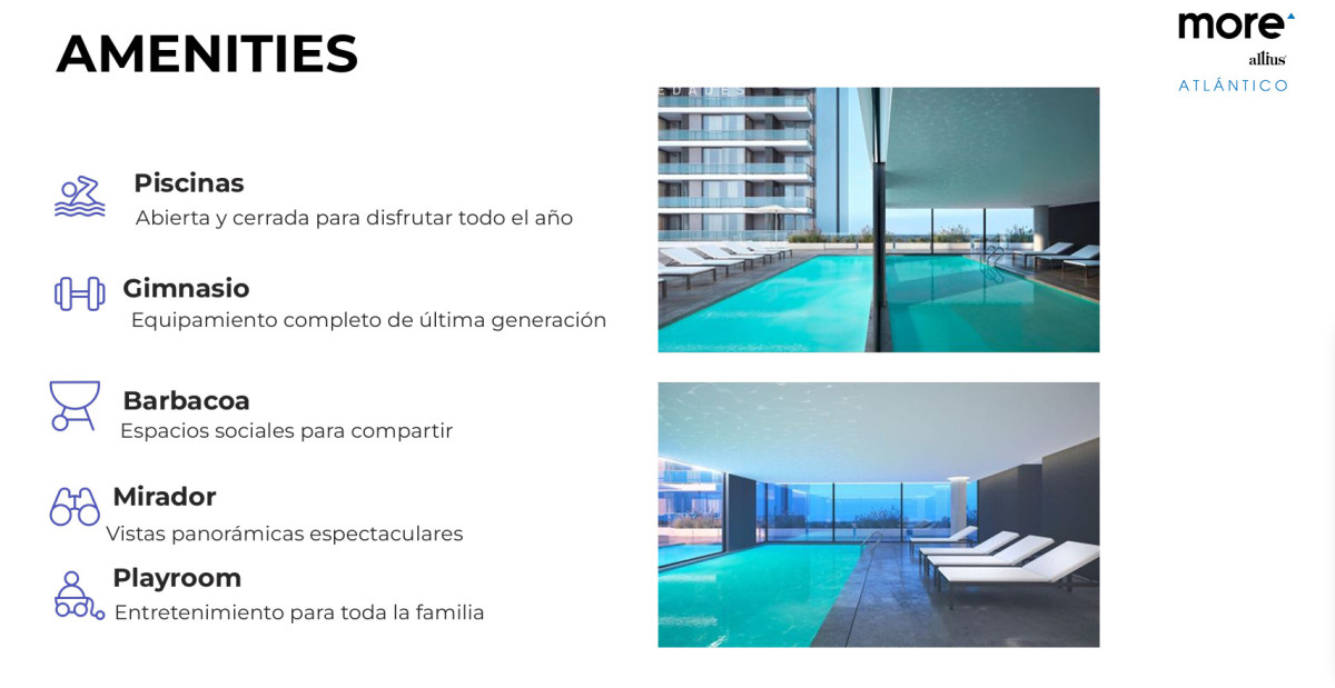 Apartamento ID.9906 - OPORTUNIDAD EN CONSTRUCCION FINANICADO 3 DORMITORIOS MORE ATLANTICO TORRE 3