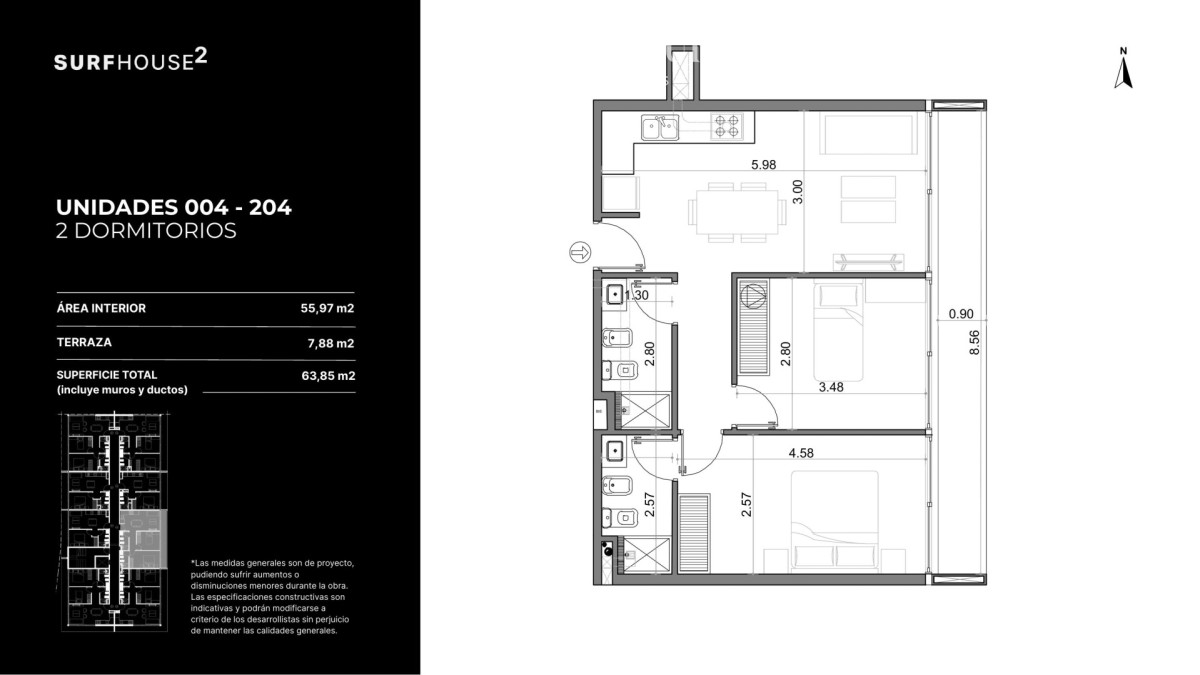 Apartamento ID.10617 - Exclusivo departamento en venta de 2 dormitorios en desarrollo en La barra