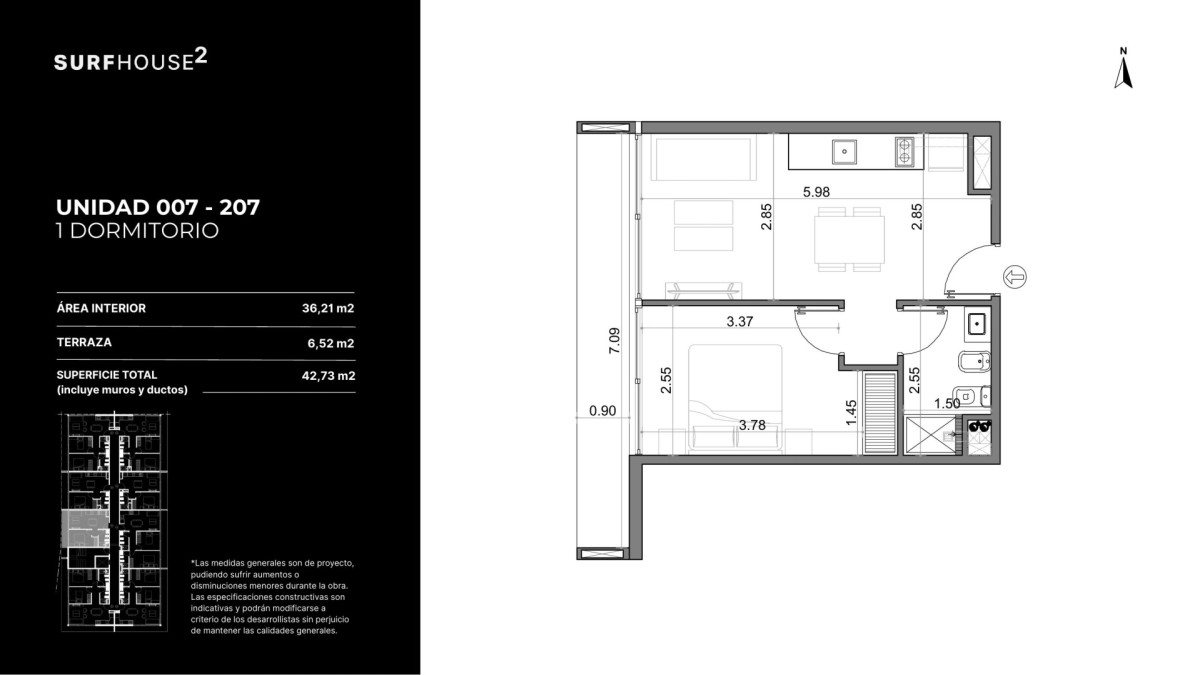 Apartamento ID.10617 - Exclusivo departamento en venta de 2 dormitorios en desarrollo en La barra