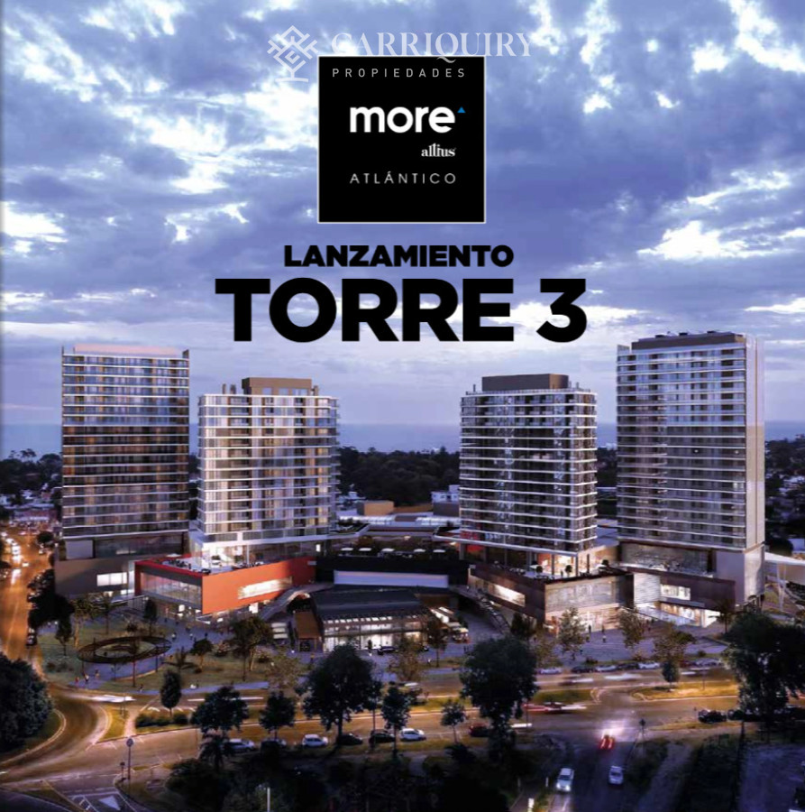 Apartamento ID.9906 - OPORTUNIDAD EN CONSTRUCCION FINANICADO 3 DORMITORIOS MORE ATLANTICO TORRE 3