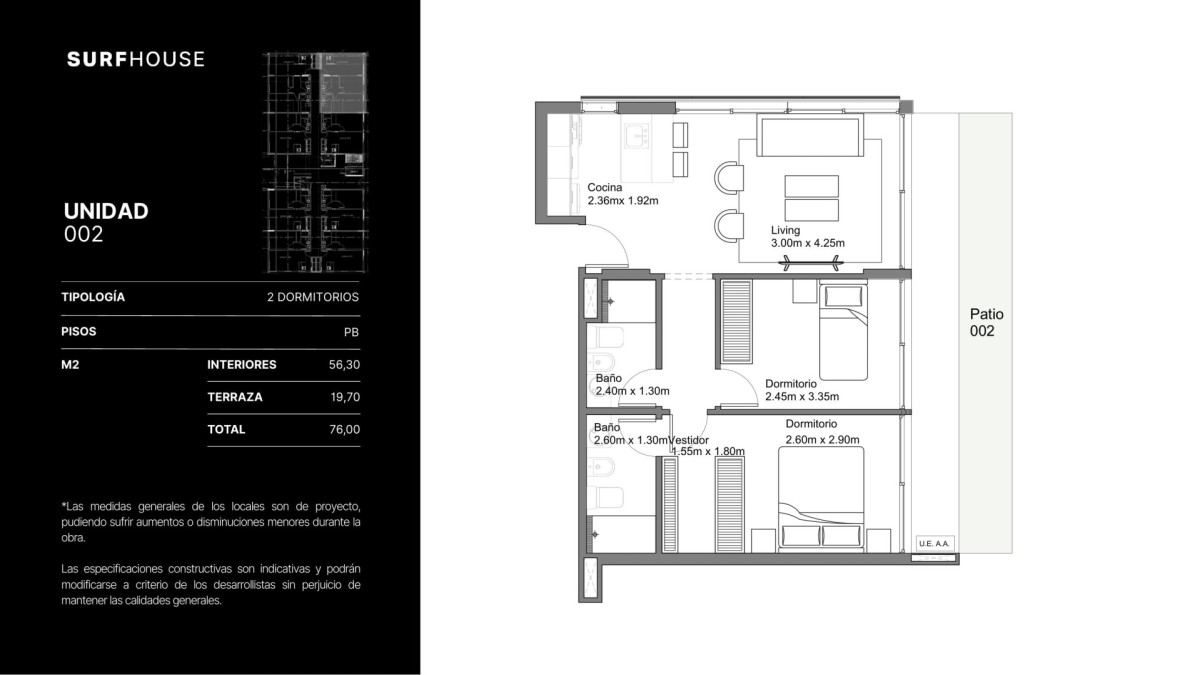 Apartamento ID.10612 - Exclusivo departamento en venta de 2 dormitorio en desarrollo en La barra