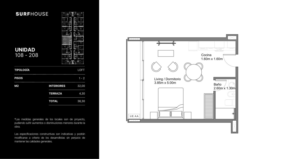 Apartamento ID.10612 - Exclusivo departamento en venta de 2 dormitorio en desarrollo en La barra
