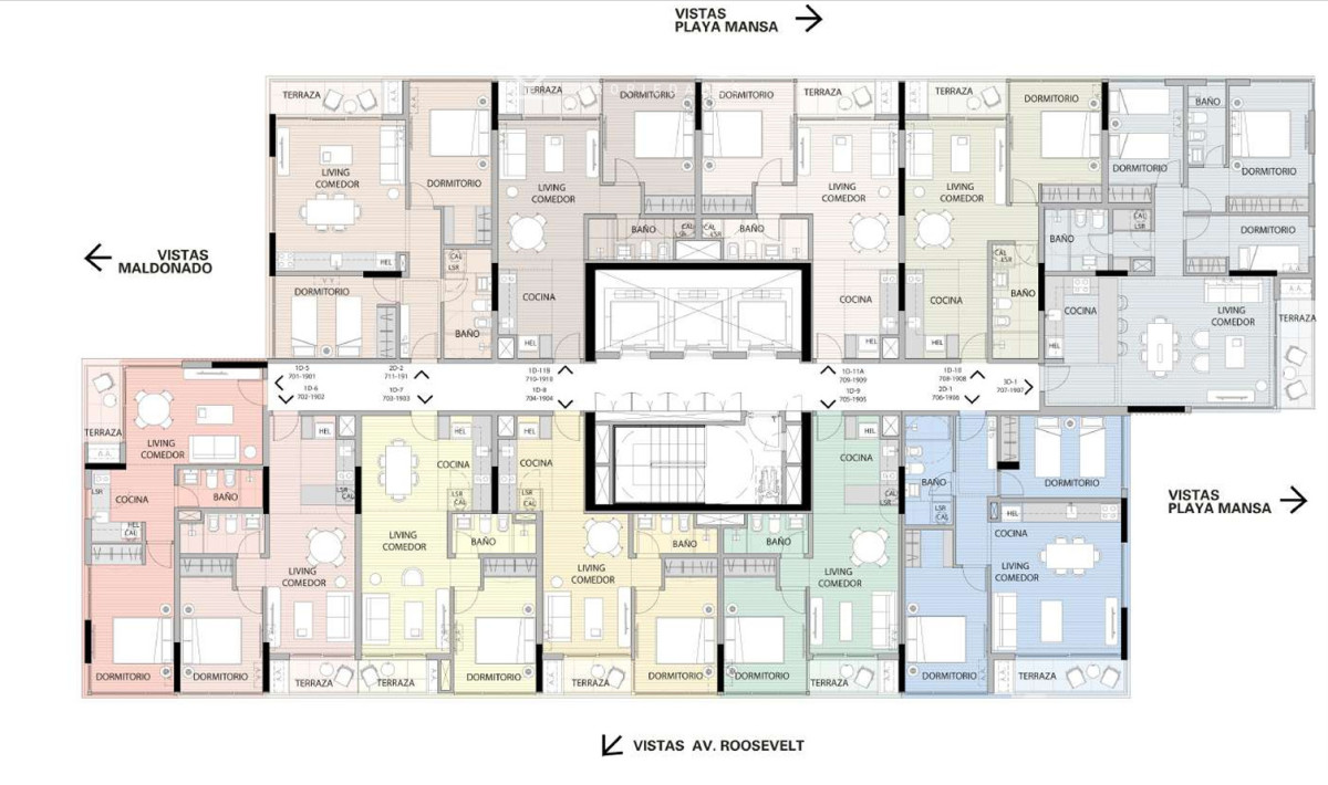Apartamento ID.9906 - OPORTUNIDAD EN CONSTRUCCION FINANICADO 3 DORMITORIOS MORE ATLANTICO TORRE 3
