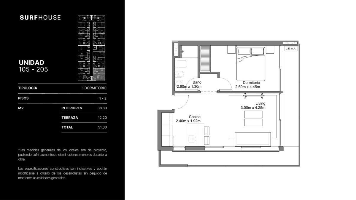 Apartamento ID.10612 - Exclusivo departamento en venta de 2 dormitorio en desarrollo en La barra