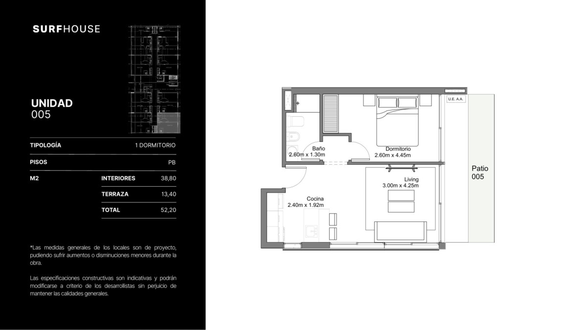Apartamento ID.10612 - Exclusivo departamento en venta de 2 dormitorio en desarrollo en La barra