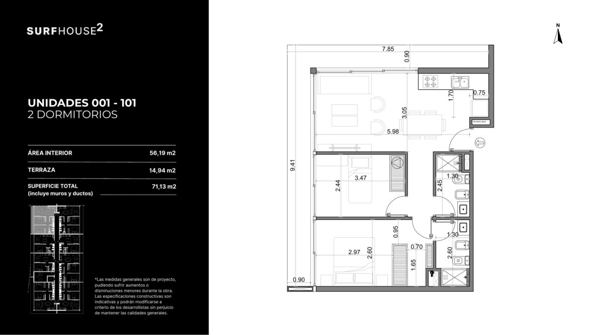 Apartamento ID.10617 - Exclusivo departamento en venta de 2 dormitorios en desarrollo en La barra