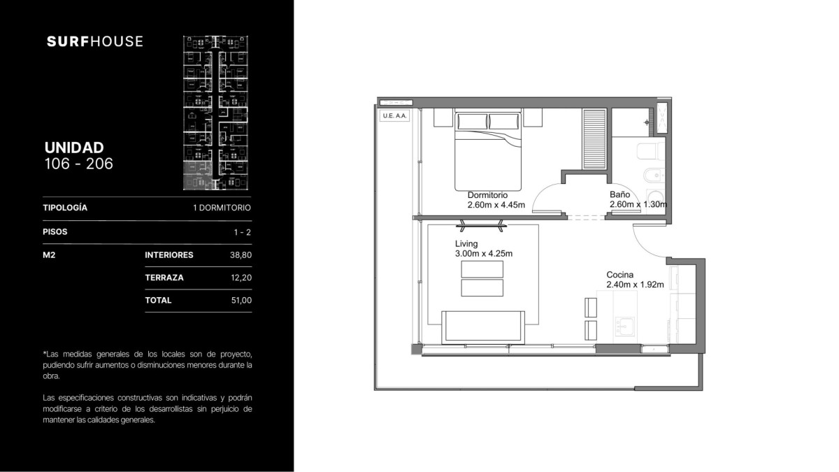 Apartamento ID.10612 - Exclusivo departamento en venta de 2 dormitorio en desarrollo en La barra