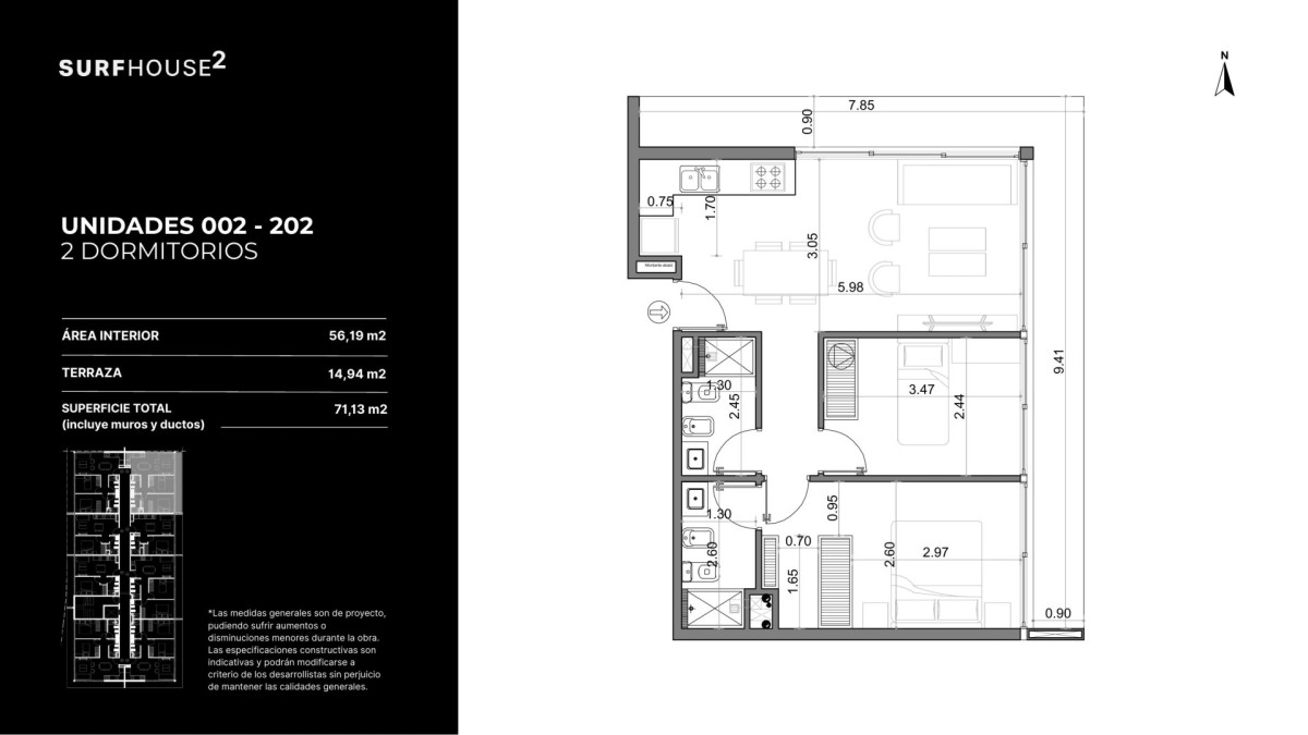 Apartamento ID.10617 - Exclusivo departamento en venta de 2 dormitorios en desarrollo en La barra