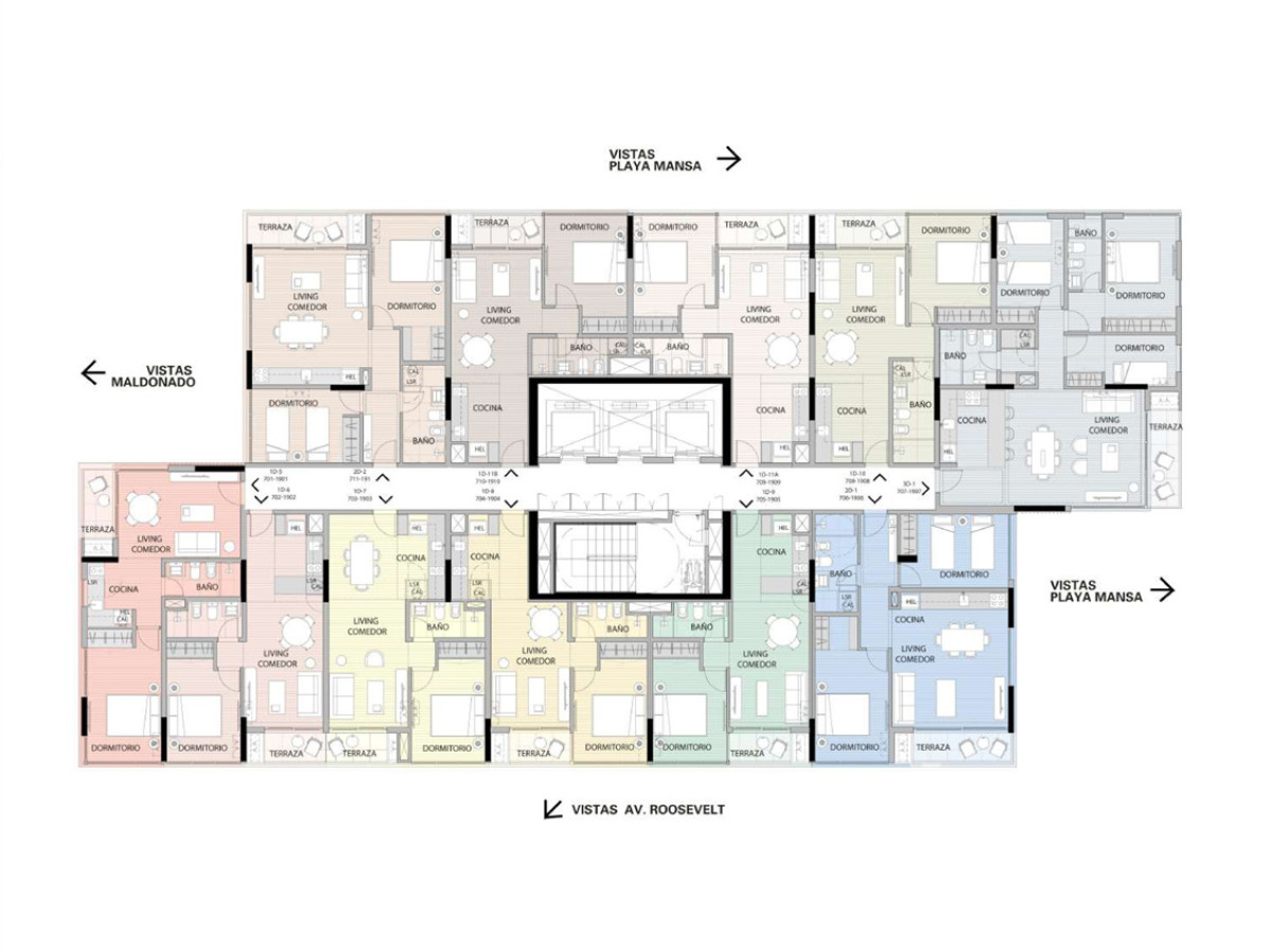 Apartamento ID.9906 - OPORTUNIDAD EN CONSTRUCCION FINANICADO 3 DORMITORIOS MORE ATLANTICO TORRE 3