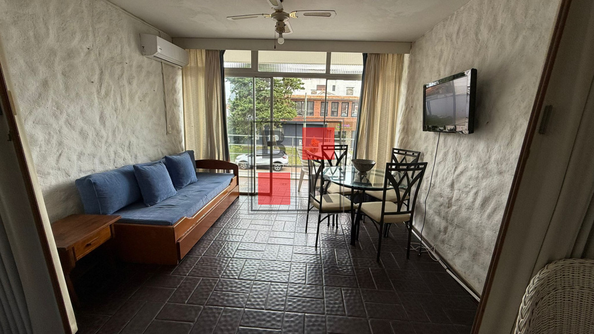 Apartamento ID.1169 - Mansa primera línea Monoambiente para 4 personas