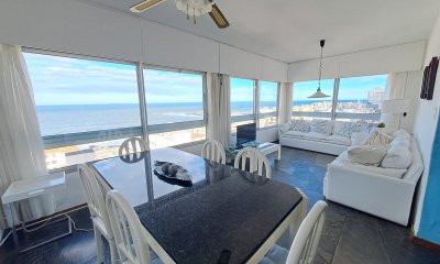 Apartamento en península amplia vista al mar