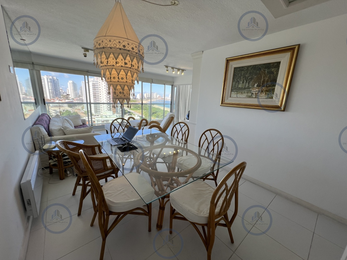 Apartamento ID.1952 - Apartamento de 2 Dormitorios a metros del Mar con Vista, Playa Mansa en Venta