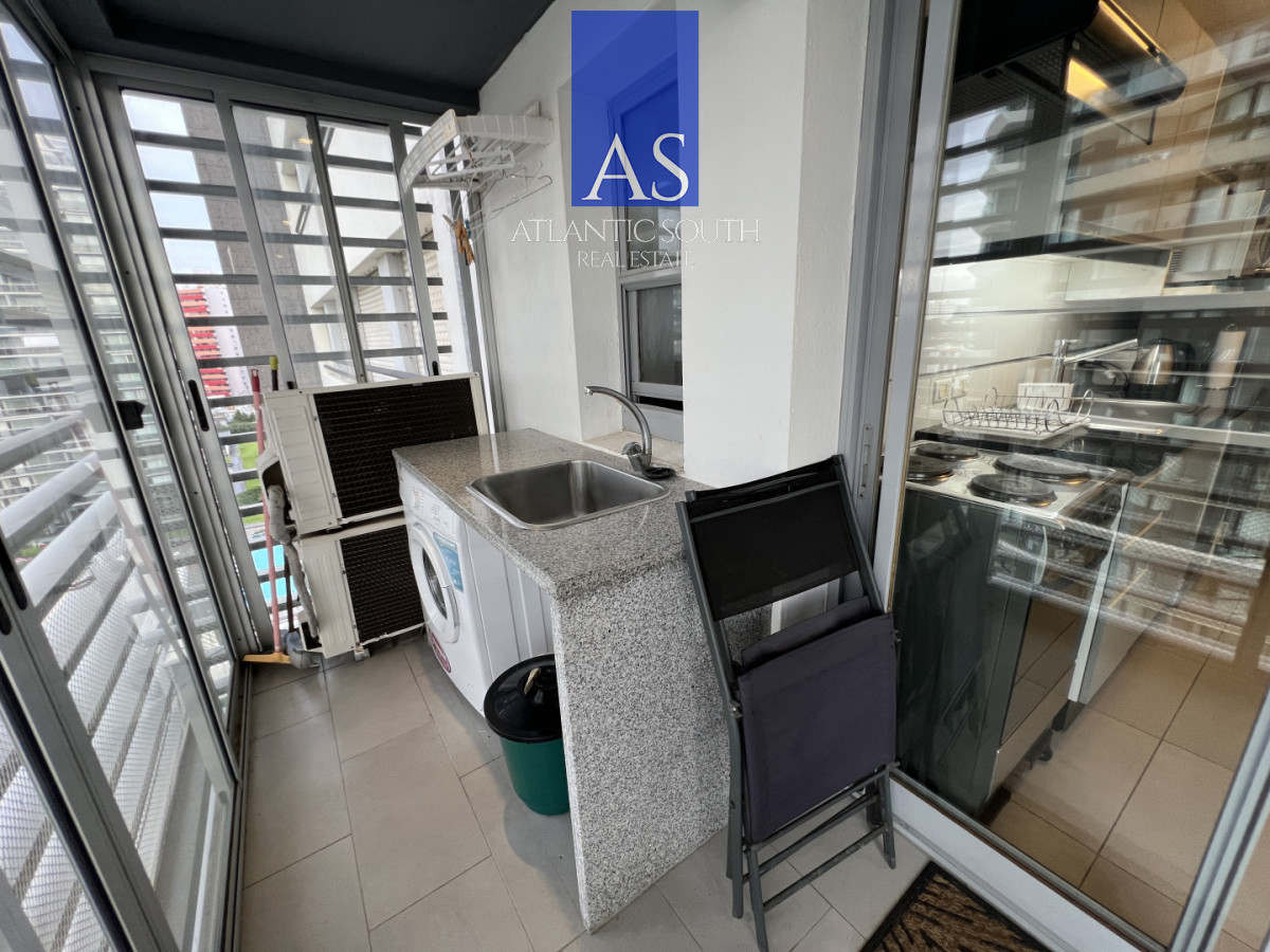 Apartamento ID.4669 - Apartamento de 2 dormitorios moderno con parrillero propio y garage Playa Mansa