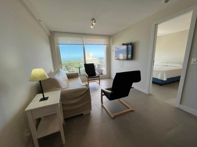 Apartamento de dos dormitorios en venta en Roosevelt , Punta del Este 