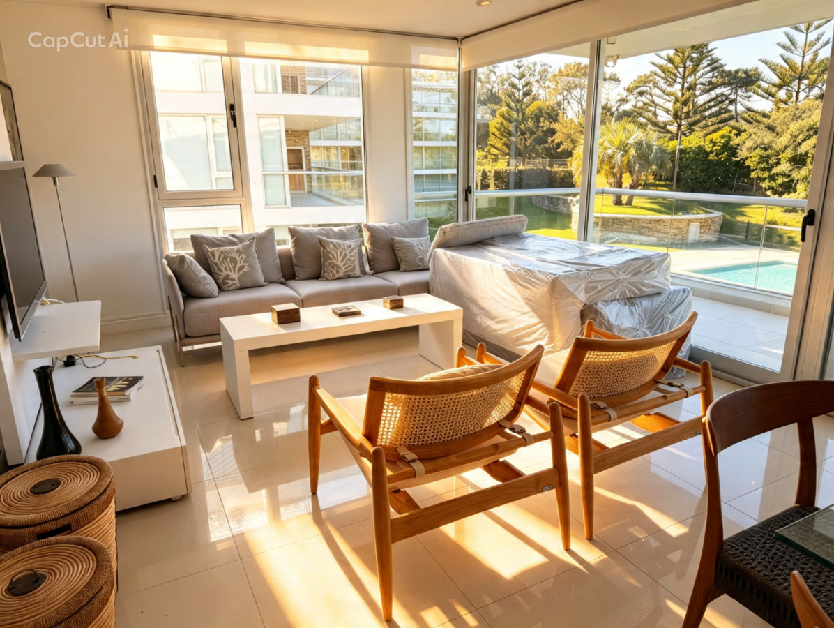espectacular apartamento de 2 suitesaa, en playa brava