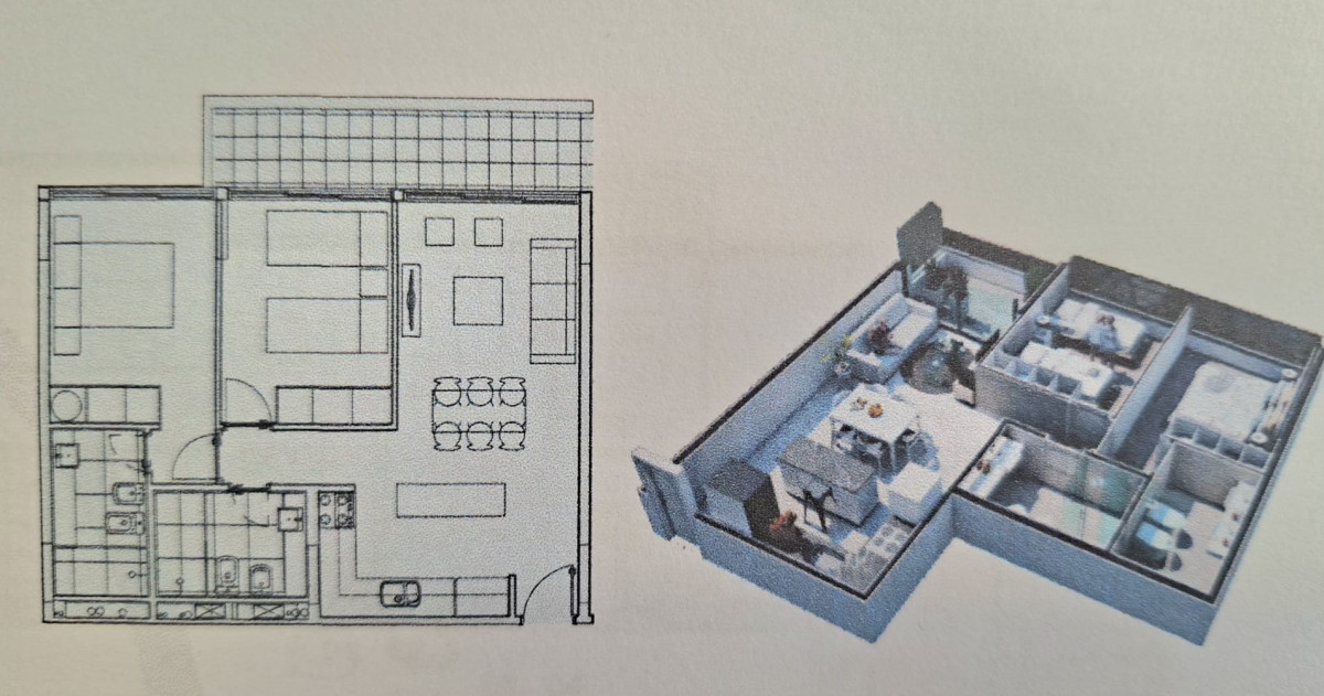 APARTAMENTO A ENTRENAR 2 DORMITORIOS