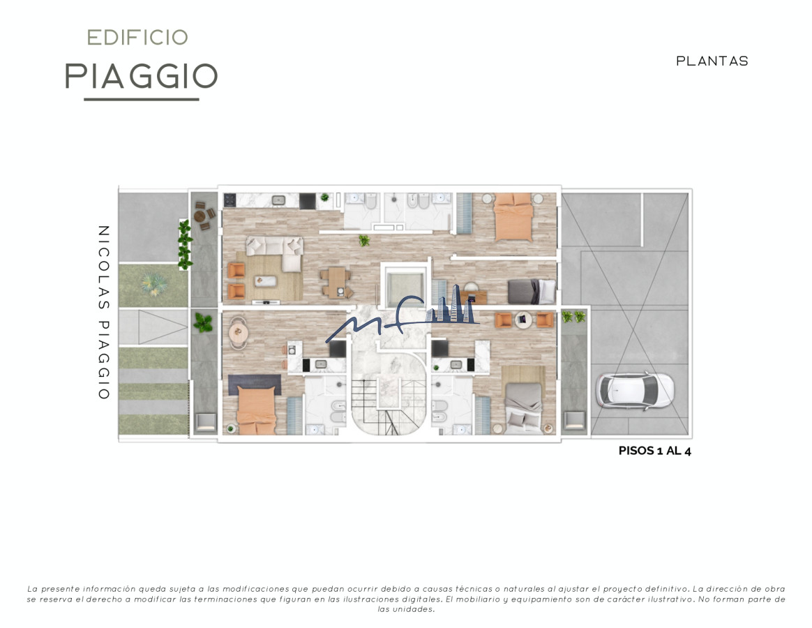 Apartamento ID.439 - Puerto del Buceo
