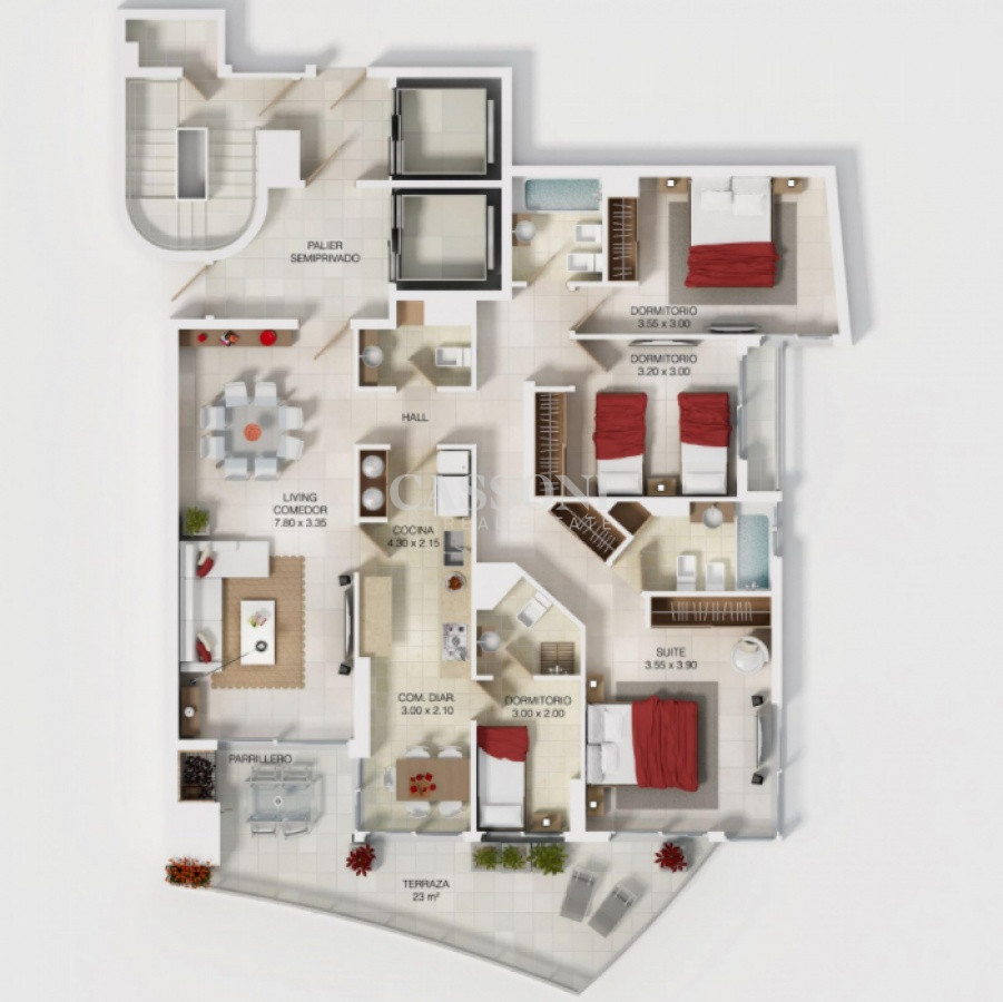 Apartamento ID.216 - Estupendo de 3 Dormitorios 