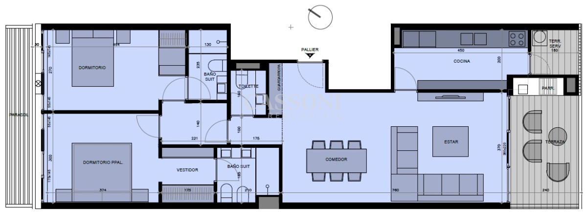Apartamento ID.1488 - Lanzamiento, A pasos del mar, 2 Dormitorios, Parrillero 