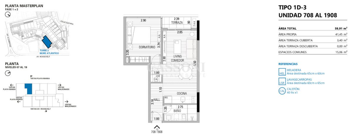 Apartamento ID.2319 - Edificio More Atlántico Oportunidad Inversión