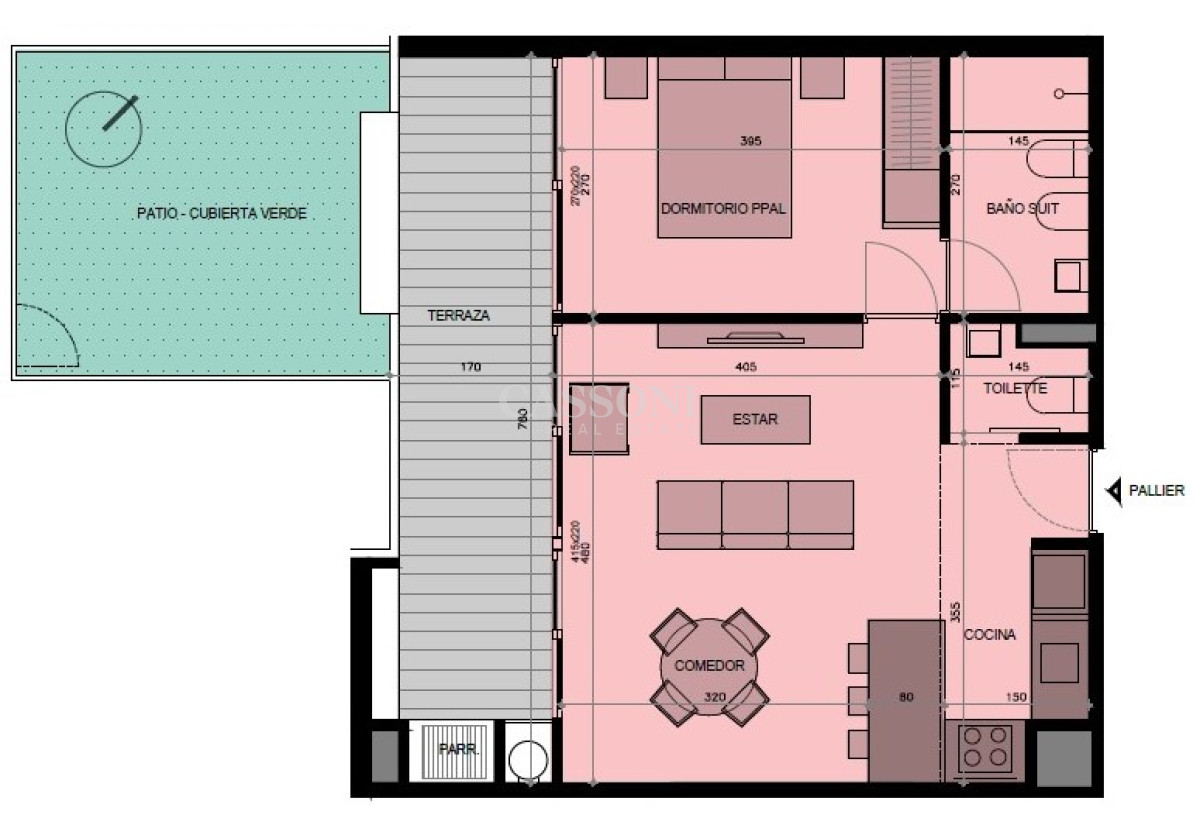 Apartamento ID.1479 - Nuevo Lanzamiento, 1 Dormitorio Amplio con Jardín