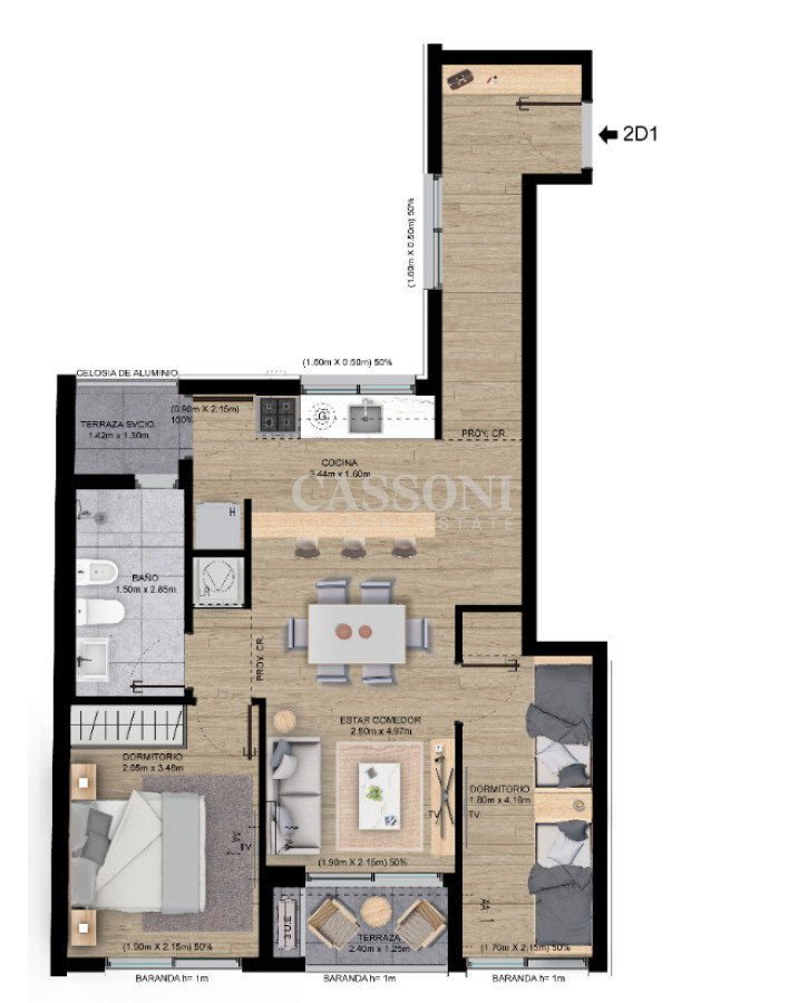 Apartamento ID.4931 - APARTAMENTOS EN NOSTRUM CORDON, CERCA DE TODO