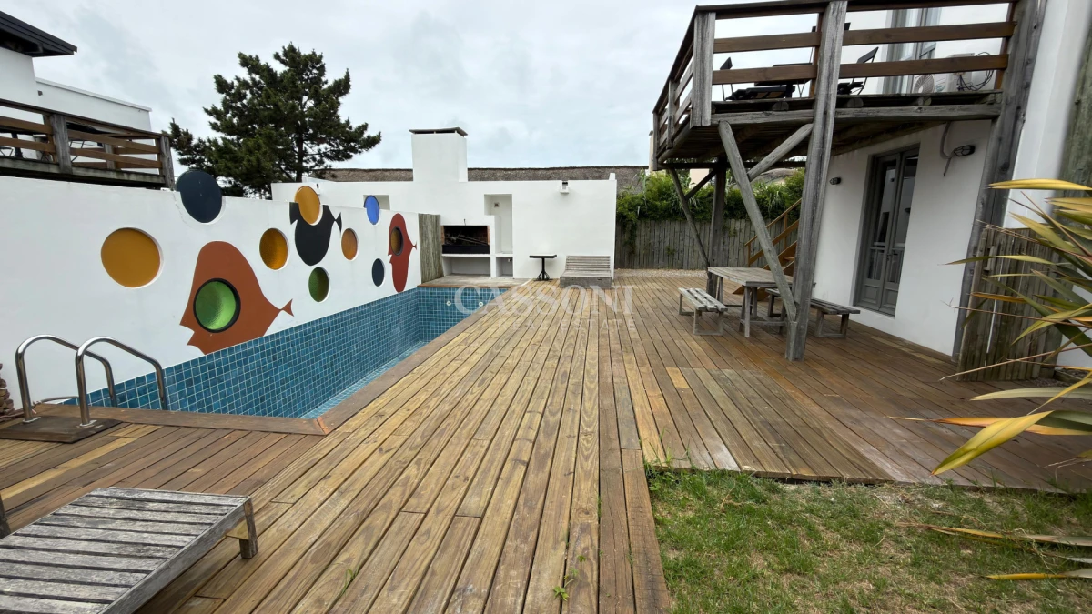 Casa ID.5182 - Casa Pueblo de Jose Ignacio 3 dormitorios Piscina y Parrillero