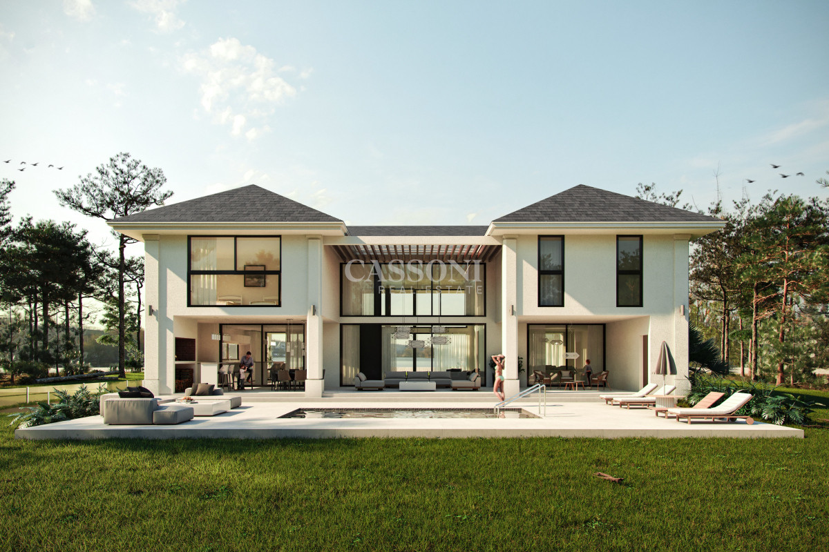 Casa ID.4918 - Casa de diseño en obra con vista a la laguna- Entrega noviembre