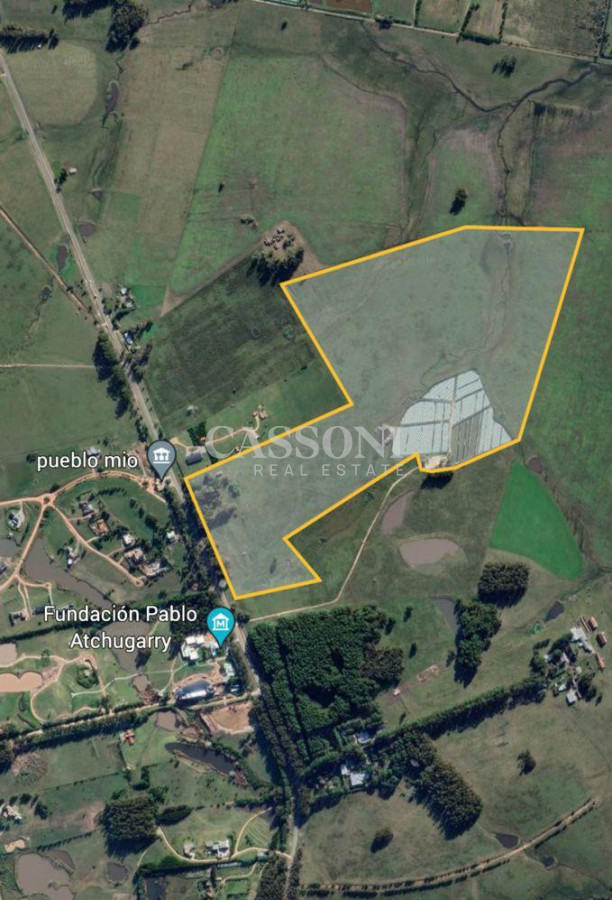 Campo Ref.4874 - LOTES EN MANANTIALES, SOBRE RUTA 104