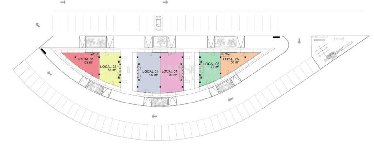 Local Comercial ID.111 - 6 Locales en venta
