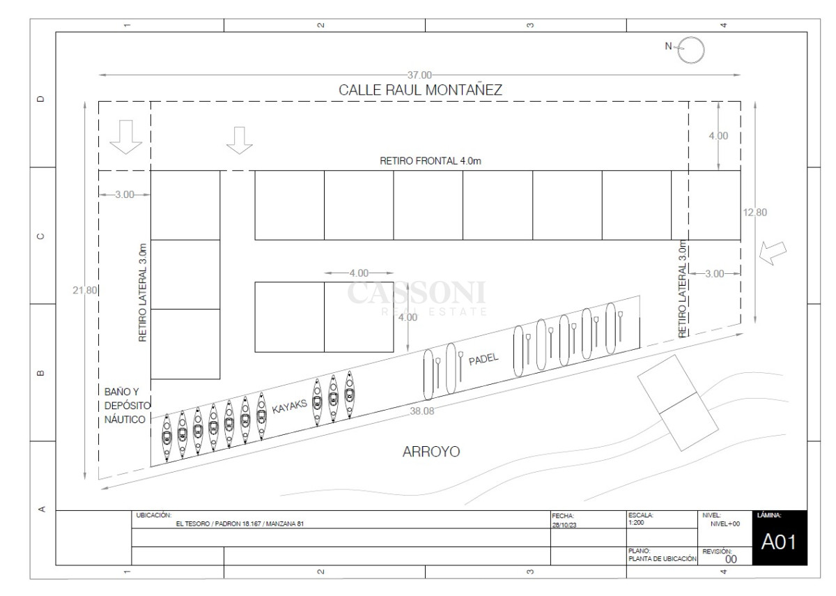 Terreno ID.1848 - Venta Terreno para Inversión, con proyecto de Complejo Turistico en primera linea al agua