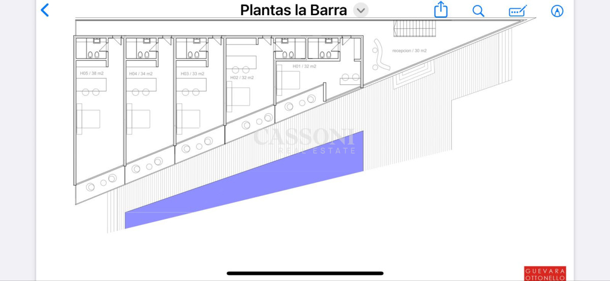 Terreno ID.1848 - Venta Terreno para Inversión, con proyecto de Complejo Turistico en primera linea al agua