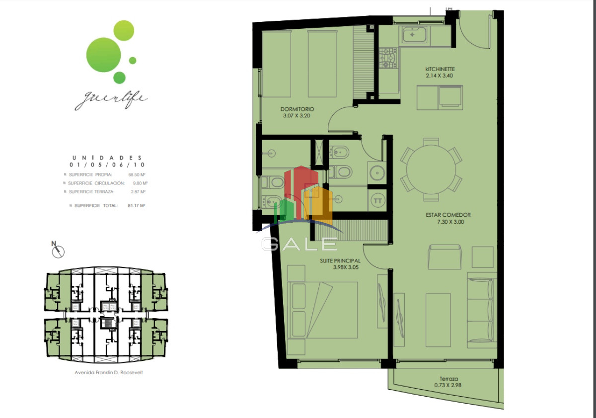 Apartamento en Roosevelt - Punta del Este - GAL1935A