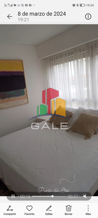 Apartamento ID.2519 - Frente al Mar hermoso apartamento 3 dormitorios y garaje
