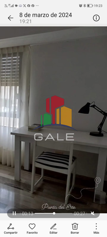 Apartamento ID.2519 - Frente al Mar hermoso apartamento 3 dormitorios y garaje