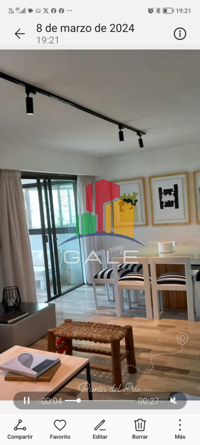Apartamento ID.2519 - Frente al Mar hermoso apartamento 3 dormitorios y garaje