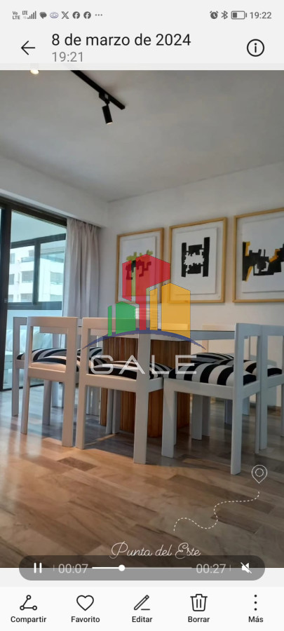Apartamento ID.2519 - Frente al Mar hermoso apartamento 3 dormitorios y garaje