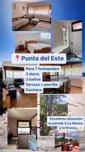 Oferta tres dormitorios en Punta del Este