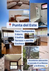 Oferta tres dormitorios en Punta del Este